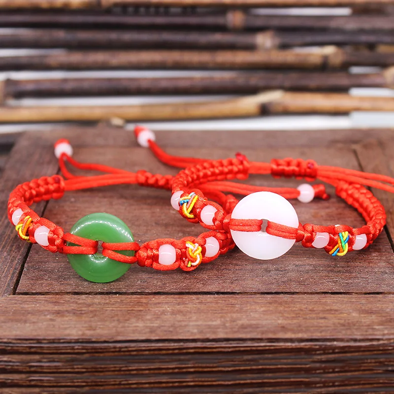 Women'S Accessories Jewelry - Gerçek Yeşim Çörek Bilezik Bileklik Doğal