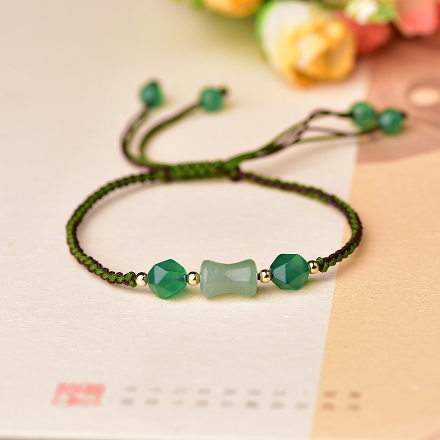 Women'S Accessories Jewelry - Yeşil Doğal Yeşim Boncuk Bilezikler Moda