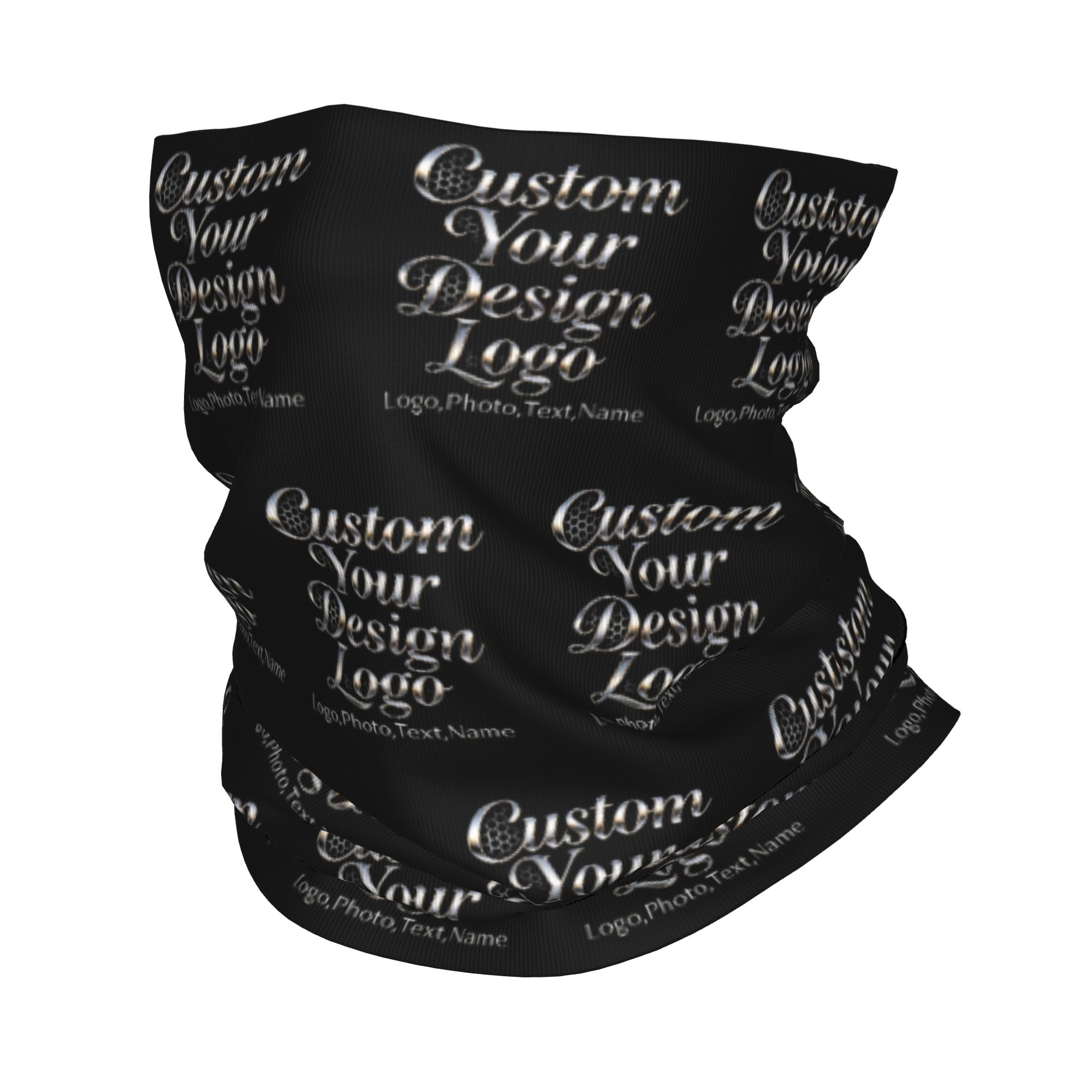 Women Accessories Logo Design - Özel Tasarım Logolu Bandana Boyunluk Kadın