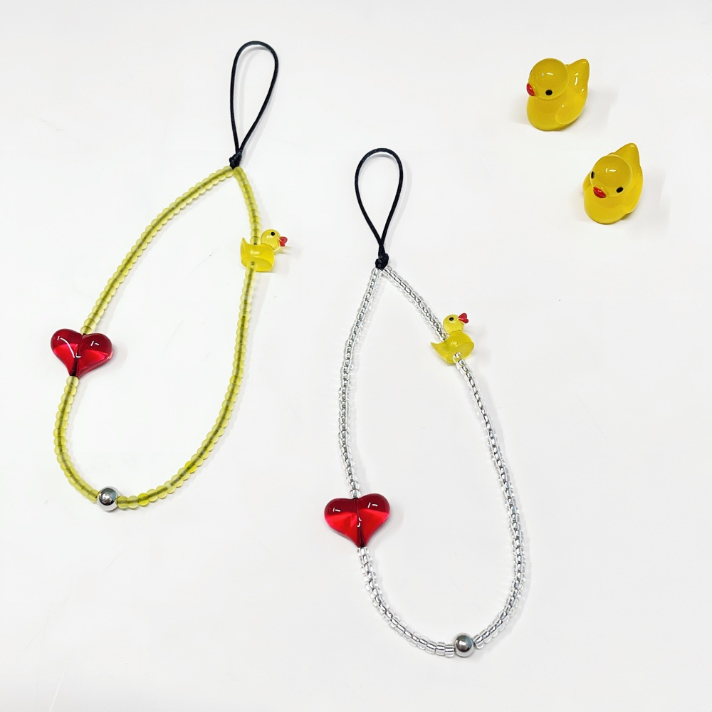 Women'S Y2K Accessories - HERLOOK Y2K Trend Mini Ördek Kalp
