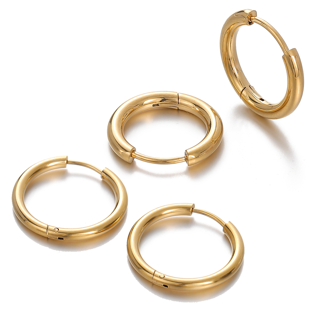 Women'S Y2K Accessories - 2 adet 8/10/12/14/16/18mm Paslanmaz Çelik halka