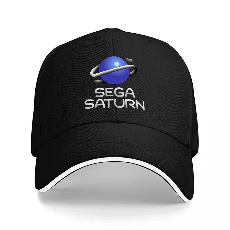 Women Accessories Logo Design - Yeni SEGA SATURN LOGOLU BEYAZ ŞAPKA,