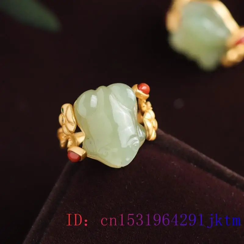 Yeşil yeşim kurbağa yüzük Char - Women'S Accessories Jewelry incelemesi ve fiyatı