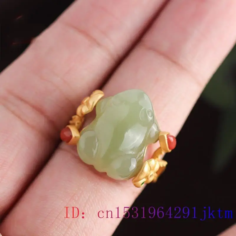 Yeşil yeşim kurbağa yüzük Char - Women'S Accessories Jewelry incelemesi ve fiyatı