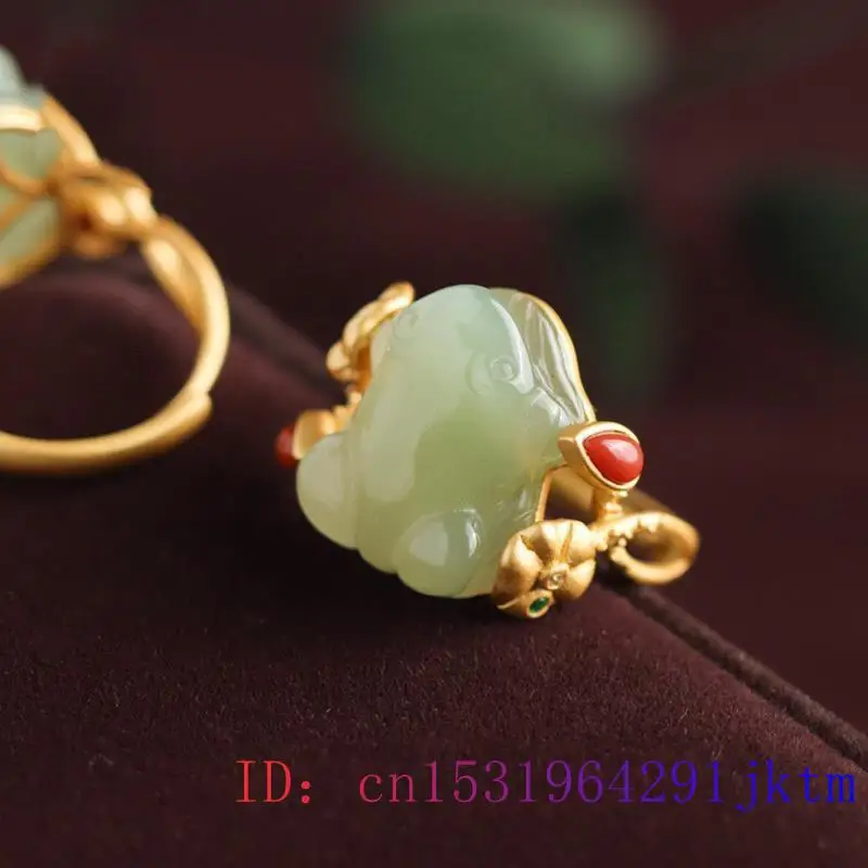Yeşil yeşim kurbağa yüzük Char - Women'S Accessories Jewelry incelemesi ve fiyatı