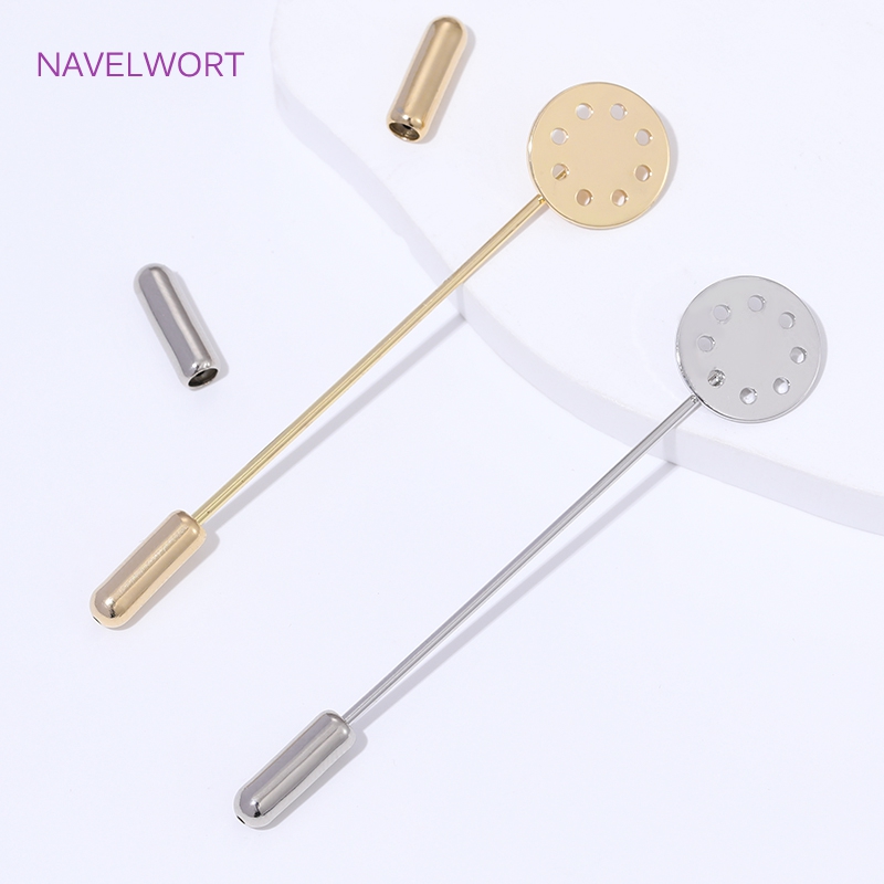 14K Altın Kaplama Uzun Broş Em - Brooch Pin Gold incelemesi ve fiyatı