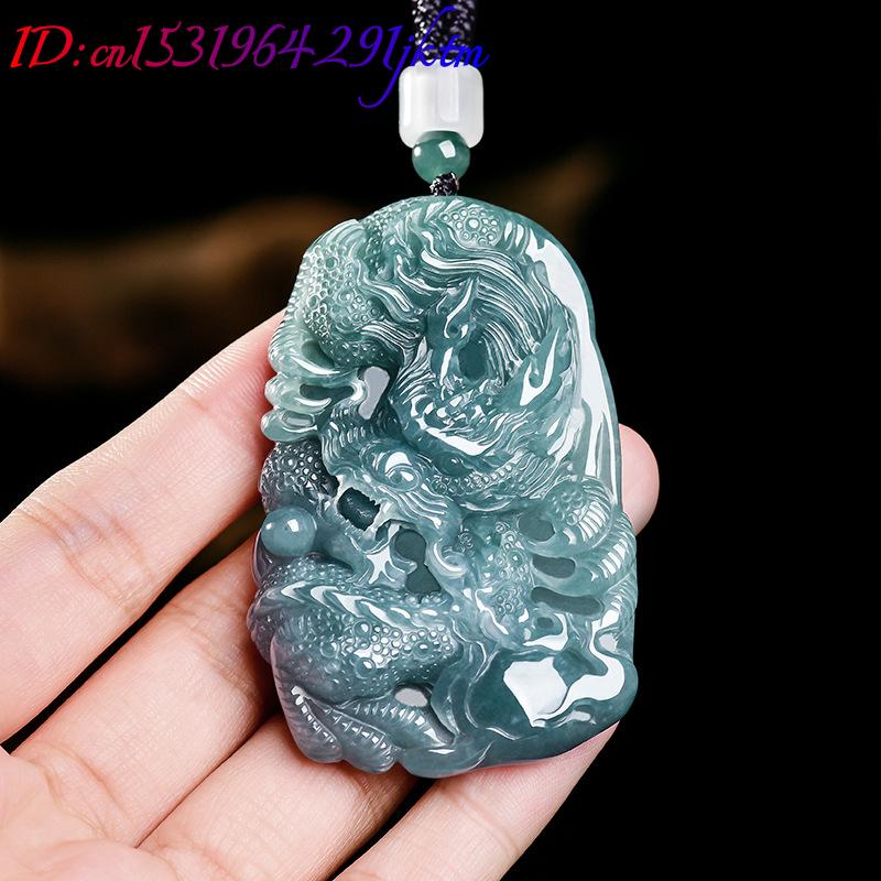 Doğal Birmanya Jadeite Ejderha - Women'S Accessories Jewelry incelemesi ve fiyatı