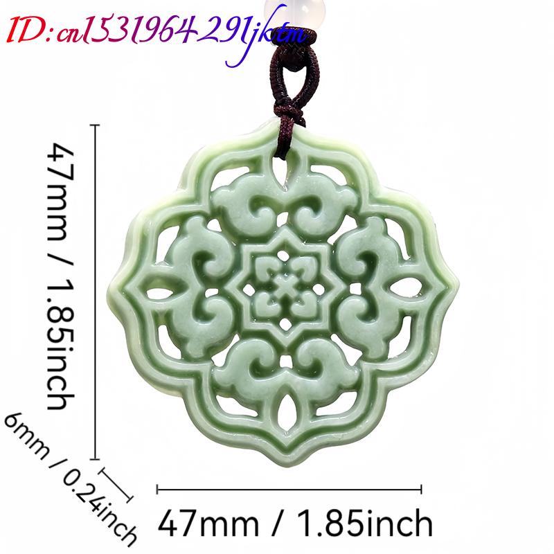 Doğal Gerçek Yeşim Çiçek Kolye - Women'S Accessories Jewelry incelemesi ve fiyatı