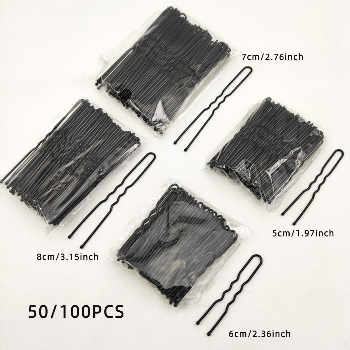 50/100 adet kadın 5/6/7/8 cm s - Women Accessories On Sale incelemesi ve fiyatı
