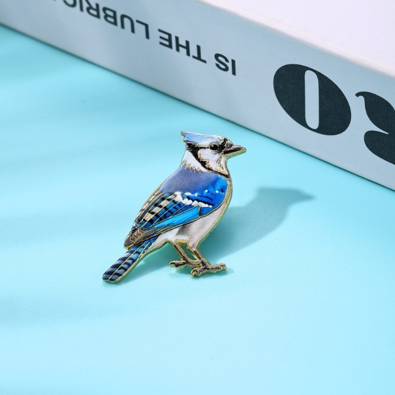 Yeni Gerçekçi Kuş Broşu Emaye  - Brooch Pin Gold incelemesi ve fiyatı