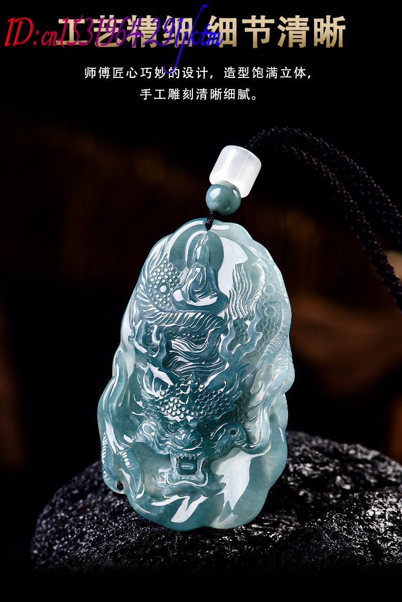 Doğal Birmanya Jadeite Ejderha - Women'S Accessories Jewelry incelemesi ve fiyatı