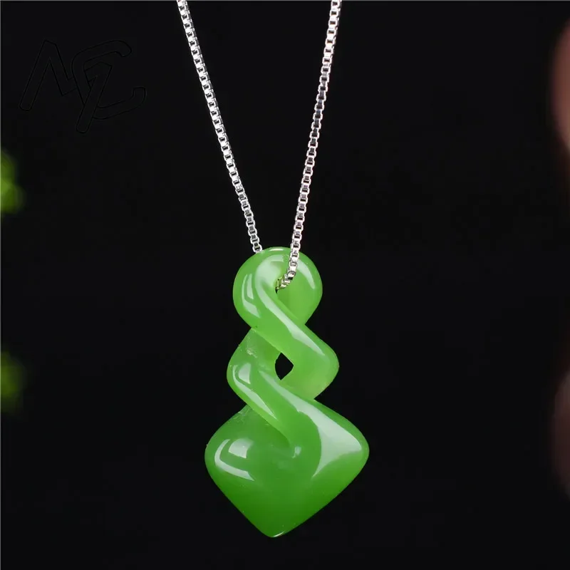 Doğal Hetian Yeşim Yeşil Renk  - Women Accessories Dropshipping incelemesi ve fiyatı