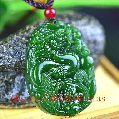 Doğal yeşil çin yeşim ejderha  - Women'S Accessories Jewelry incelemesi ve fiyatı