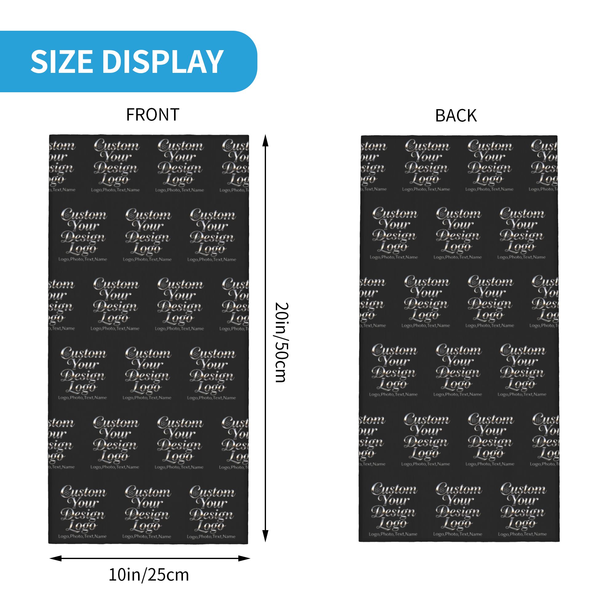 Özel Tasarım Logolu Bandana Bo - Women Accessories Logo Design incelemesi ve fiyatı