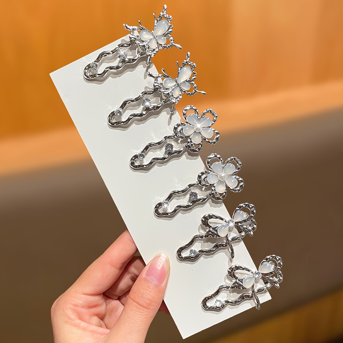 6 adet Zarif Lüks Düzensiz Dal - Women'S Accessories H&M incelemesi ve fiyatı