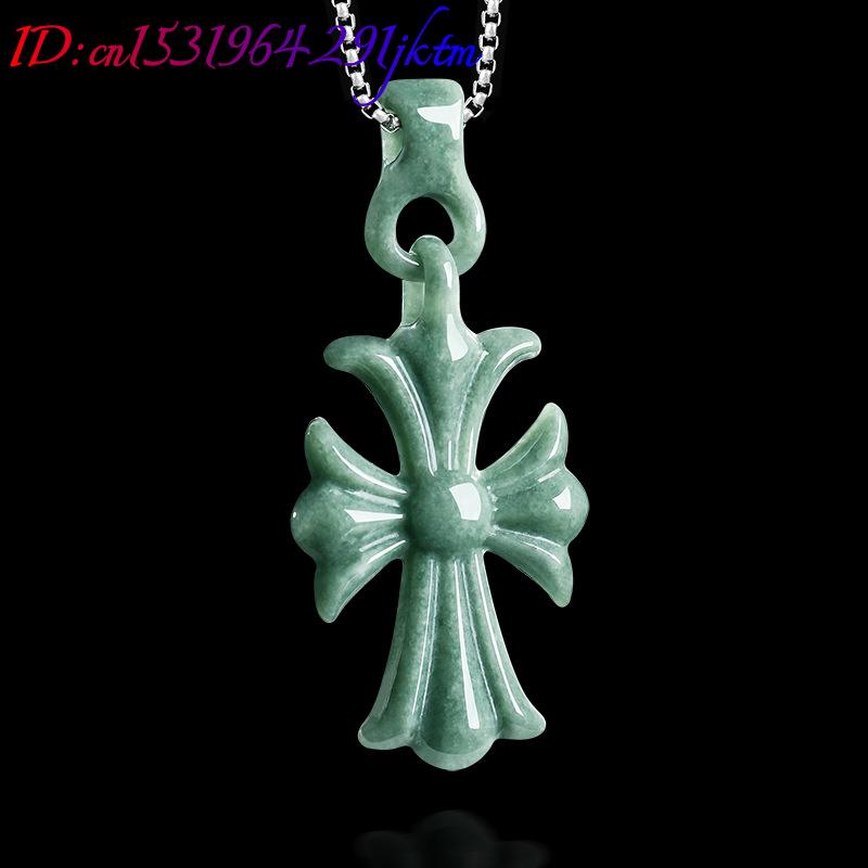 Doğal Birman Yeşim Taşı Haç Ko - Women'S Accessories Jewelry incelemesi ve fiyatı