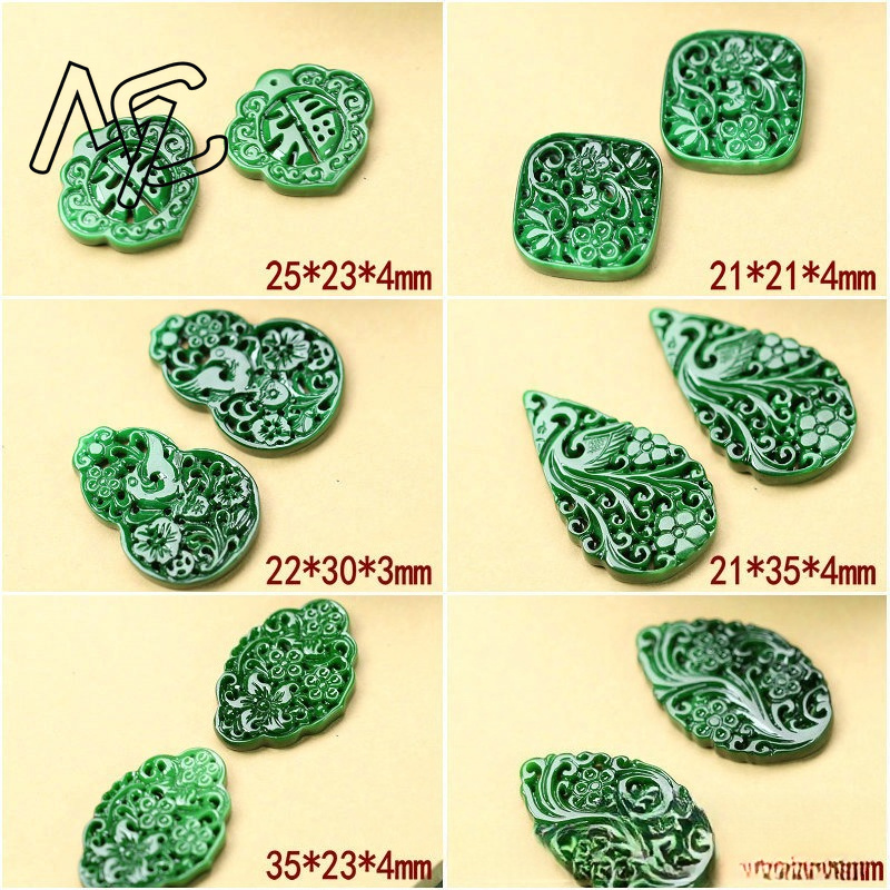 2 adet DIY Doğal Kuru Yeşil Zü - Women'S Accessories Jewelry incelemesi ve fiyatı
