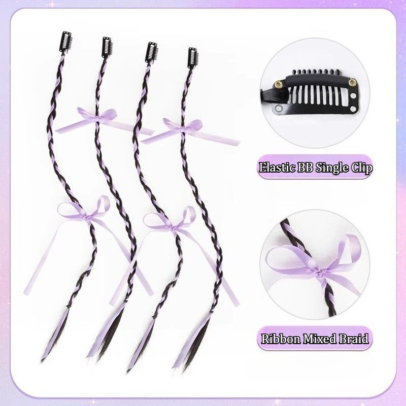 2/4 Adet Kurdele Fiyonklu Örgü - Women'S Y2K Accessories incelemesi ve fiyatı