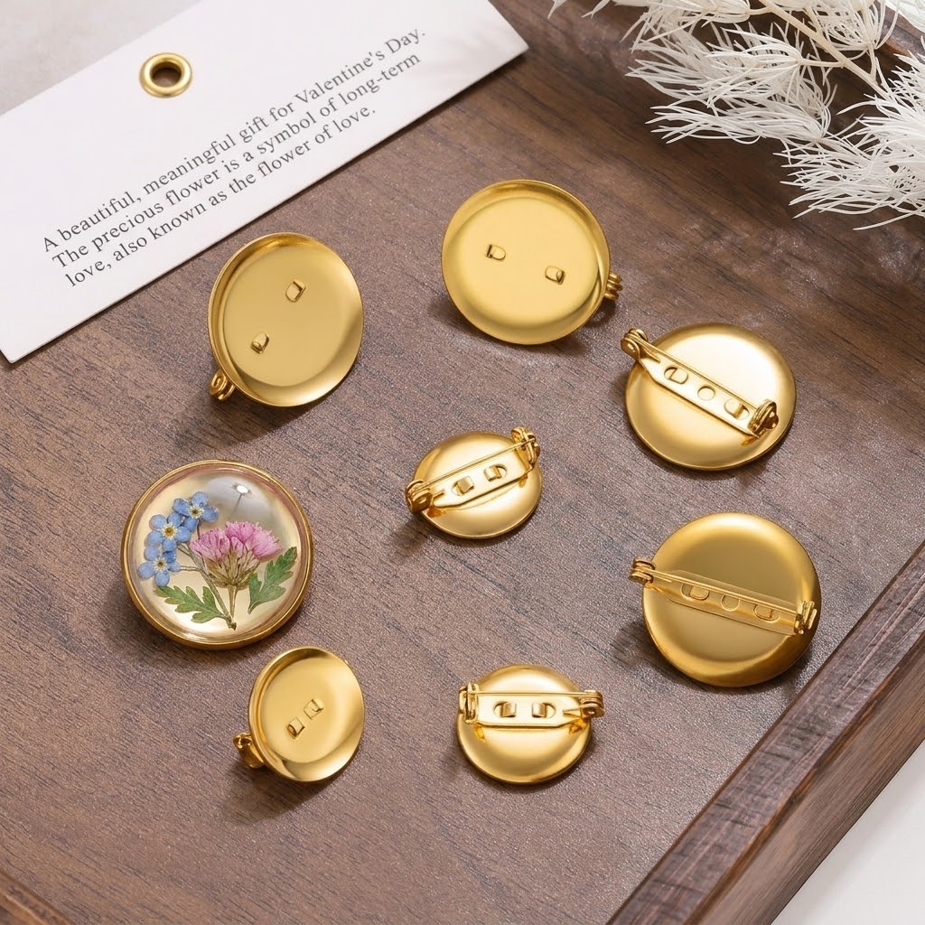 5 Adet Paslanmaz Çelik Altın Y - Brooch Pin Gold incelemesi ve fiyatı