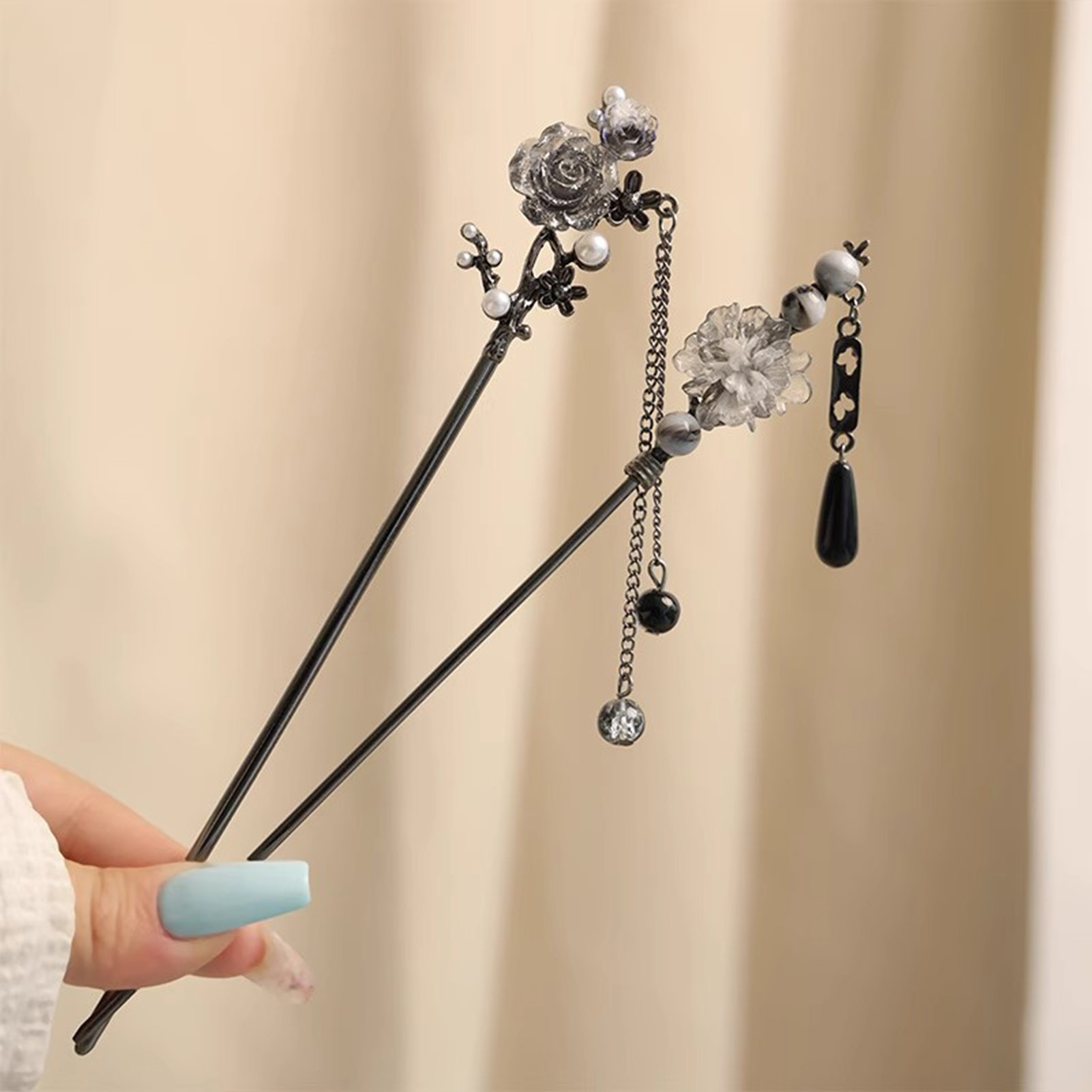 Zarif Çiçek Saç Çubukları Çata - Women Accessories On Sale incelemesi ve fiyatı