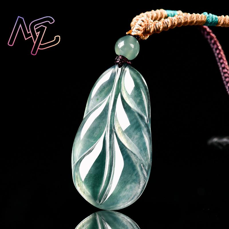 Myanmar Jadeite Yaprak Kolye K - Women'S Accessories Jewelry incelemesi ve fiyatı