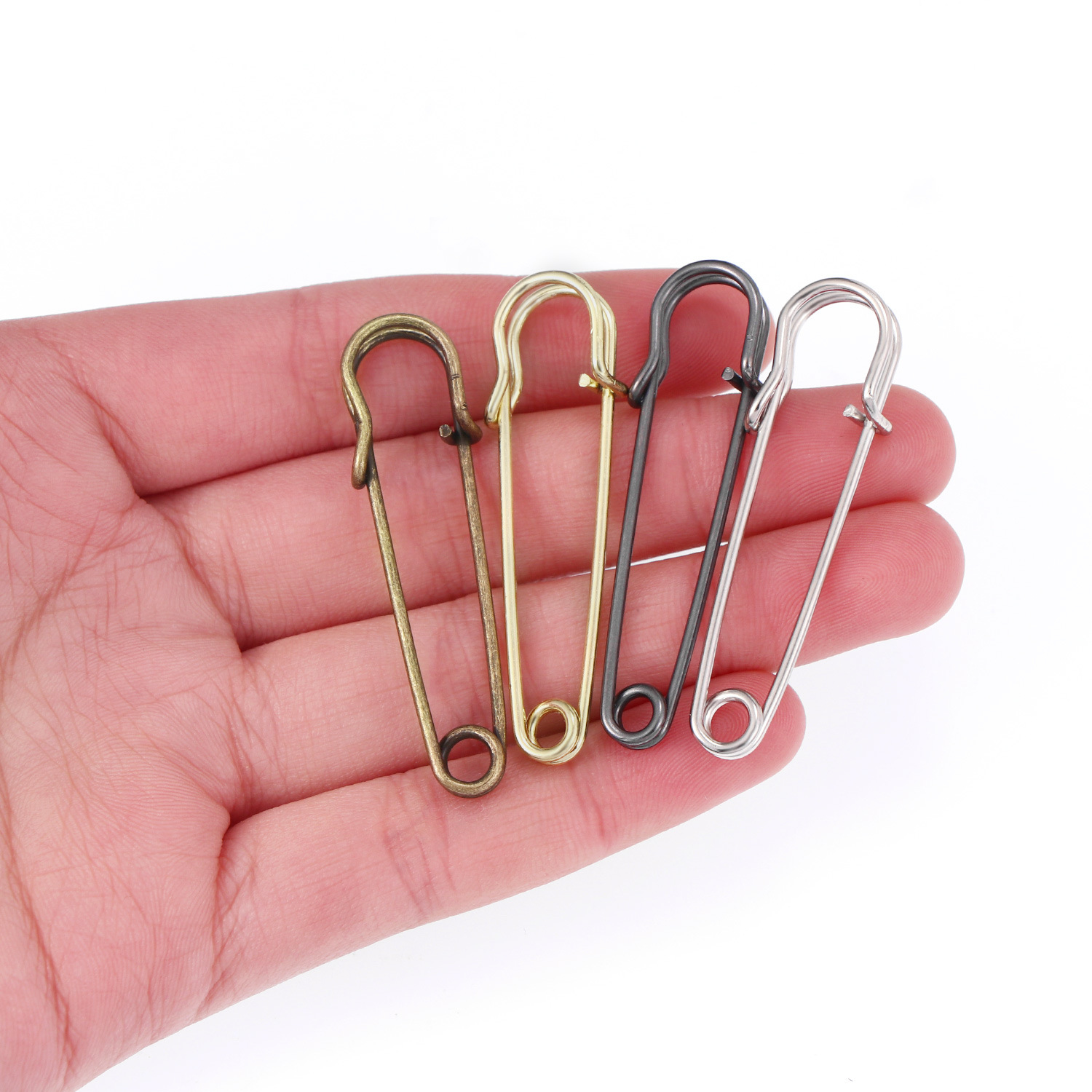 20 adet 50mm Metal Emniyet Pim - Brooch Pin Gold incelemesi ve fiyatı