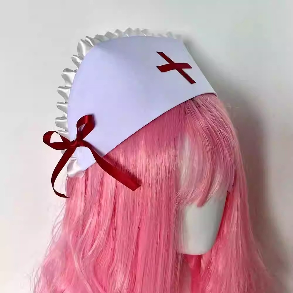 Cosplay hemşire şapkası şapka  - Women'S Y2K Accessories incelemesi ve fiyatı